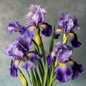 iris in a vase (1)